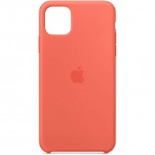 Чехол Silicone case (AAA) для Apple iPhone 11 Pro (5.8") Оранжевый - купить на Floy.com.ua