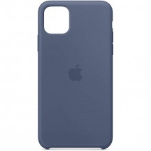 Чехол Silicone case (AAA) для Apple iPhone 11 Pro (5.8") Голубой - купить на Floy.com.ua