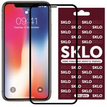 Защитное стекло SKLO 3D (full glue) для Apple iPhone 11 / XR (6.1")