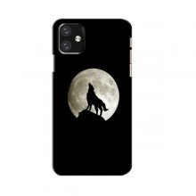 Печать на чехлах AlphaPrint для iPhone 11 (Картинки) Волк и луна - купить на Floy.com.ua