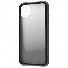 Защитный чехол для iPhone 11 Colorful Gradient Transparent Case (ТПУ + пластик) Черный - купить на Floy.com.ua