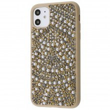 Защитный чехол Bling Case Ornament Paerl для iPhone 11 Золотой - купить на Floy.com.ua