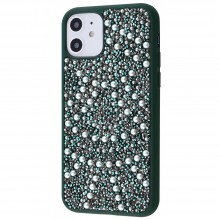 Защитный чехол Bling Case Ornament Paerl для iPhone 11 Зеленый - купить на Floy.com.ua