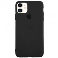 Чехол Silicone Case Full Protective (AA) для Apple iPhone 11 (6.1") Черный - купить на Floy.com.ua