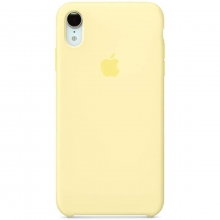 Чехол Silicone Case (AA) для Apple iPhone XR (6.1") Желтый - купить на Floy.com.ua
