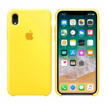 Чехол-бампер Silicone Case для iPhone Xr Желтый - купить на Floy.com.ua