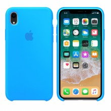 Чехол-бампер Silicone Case для iPhone Xr Голубой - купить на Floy.com.ua
