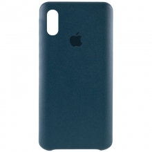 Кожаный чехол AHIMSA PU Leather Case Logo (A) для Apple iPhone XR (6.1") Зеленый - купить на Floy.com.ua