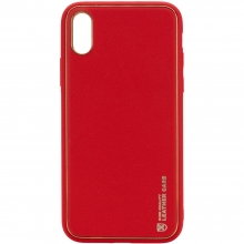Кожаный чехол Xshield для Apple iPhone XR (6.1") Красный - купить на Floy.com.ua