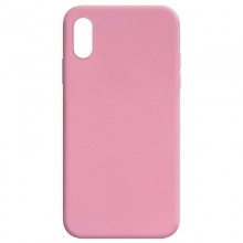 Силиконовый чехол Candy для Apple iPhone XR (6.1") Розовый - купить на Floy.com.ua