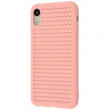 Чехол-бампер Baseus Weaving Case для iPhone XR Розовый - купить на Floy.com.ua