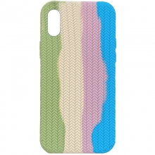 Чехол Silicone case Full Braided для Apple iPhone XR (6.1") - купить на Floy.com.ua