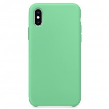 Чехол Silicone Case without Logo (AA) для Apple iPhone XS Max (6.5") Зеленый - купить на Floy.com.ua