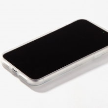 Прозрачный силиконовый чехол с матовой окантовкой для Apple iPhone XS Max (6.5")