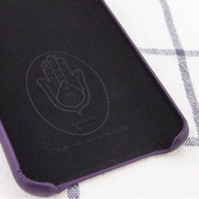 Уценка Кожаный чехол AHIMSA PU Leather Case Logo (A) для Apple iPhone XS Max (6.5")