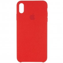 Уценка Чехол Silicone case (AAA) для Apple iPhone XS Max (6.5") Красный - купить на Floy.com.ua