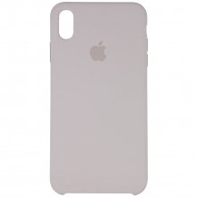 Уценка Чехол Silicone case (AAA) для Apple iPhone XS Max (6.5") Серый - купить на Floy.com.ua