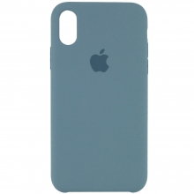 Чехол Silicone Case (AA) для Apple iPhone X (5.8") / XS (5.8")