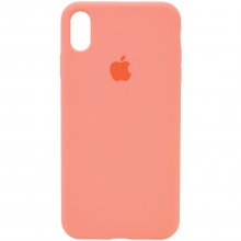 Чехол Silicone Case Full Protective (AA) для Apple iPhone X (5.8") / XS (5.8") Оранжевый - купить на Floy.com.ua