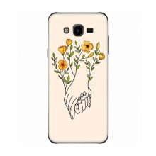 Чехлы (ART) Цветы на Samsung J7 Neo, J701 (VPrint) Руки любви - купить на Floy.com.ua