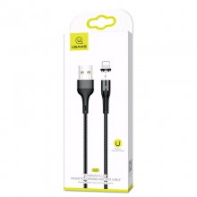 Дата кабель USAMS US-SJ336 U29 Magnetic USB to Lightning (2m) - купить на Floy.com.ua