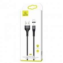 Дата кабель USAMS US-SJ333 U29 Magnetic USB to Lightning (1m) - купить на Floy.com.ua