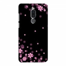 Чехол с принтом (Дизайнерские) для Meizu Note 8 (AlphaPrint) Розовое цветение - купить на Floy.com.ua