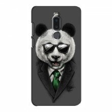 Чехол с принтом (Прикольные) для Meizu Note 8 (AlphaPrint) Панда в очках - купить на Floy.com.ua