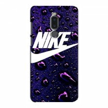 Чехол с принтом Найк для Meizu Note 8 (AlphaPrint) Nike-фиолетовый - купить на Floy.com.ua