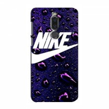 Чехол с принтом Найк для Meizu X8 (AlphaPrint) Nike-фиолетовый - купить на Floy.com.ua