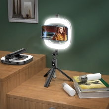 Кольцевая лампа с держателем Hoco LV03 Plus - купить на Floy.com.ua
