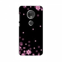 Чехол с принтом (Дизайнерские) для Motorola G7 (AlphaPrint) Розовое цветение - купить на Floy.com.ua