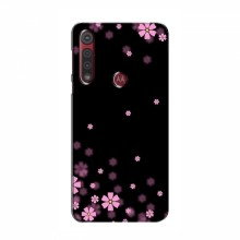 Чехол с принтом (Дизайнерские) для Motorola G8 Play (AlphaPrint) Розовое цветение - купить на Floy.com.ua