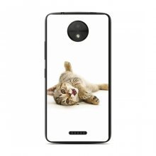 Чехлы с Котиками для Motorola Moto C XT1750 (VPrint) Игривый котенок - купить на Floy.com.ua