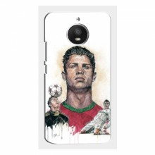 Чехол с принтом Криштиану Роналду для Motorola Moto E XT1762 AlphaPrint Cristiaono Ronaldo 2 - купить на Floy.com.ua