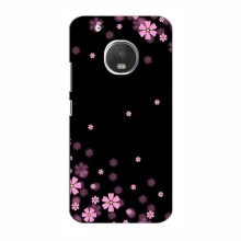 Чехол с принтом (Дизайнерские) для Motorola Moto G5 Plus (AlphaPrint) Розовое цветение - купить на Floy.com.ua