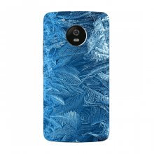 Новогодние Чехлы для Motorola Moto G5 (VPrint) Морозные узоры - купить на Floy.com.ua
