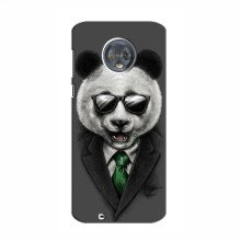 Чехол с принтом (Прикольные) для Motorola Moto G6 Plus (AlphaPrint) Панда в очках - купить на Floy.com.ua