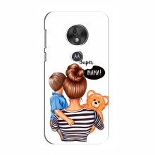 Чехол для Motorola Moto G7 Play (AlphaPrint) с печатью (ПРОЗРАЧНЫЙ ФОН) Мама и сын - купить на Floy.com.ua