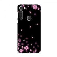 Чехол с принтом (Дизайнерские) для Motorola Moto G8 (AlphaPrint) Розовое цветение - купить на Floy.com.ua