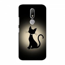 Эксклюзивный чехол для Motorola Moto M (AlphaPrint - Мультяшные) Котик - купить на Floy.com.ua