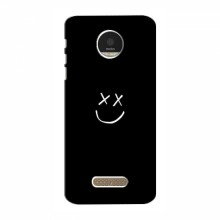 Чехол с принтом (Новинки) для Motorola Moto Z (AlphaPrint) Смайлик - купить на Floy.com.ua