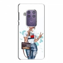 Чехол с принтом (Новинки) для Motorola One Pro (AlphaPrint) Модная - купить на Floy.com.ua