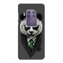 Чехол с принтом (Прикольные) для Motorola One Zoom (AlphaPrint) Панда в очках - купить на Floy.com.ua