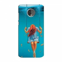 Чехлы с картинкой (Модные) для Motorola Z4 (AlphaPrint) Девушка на качели - купить на Floy.com.ua