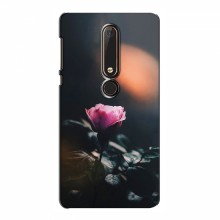 Чехол с печатью (Подарочные) для Nokia 6 2018 (AlphaPrint) Цветок ночной - купить на Floy.com.ua