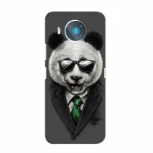 Чехол с принтом (Прикольные) для Nokia 8.3 (AlphaPrint) Панда в очках - купить на Floy.com.ua