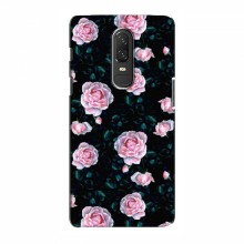 Чехол с печатью (Подарочные) для OnePlus 6 (AlphaPrint) Чайные розы - купить на Floy.com.ua