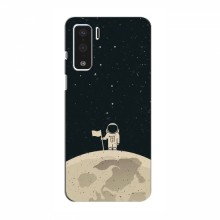 Чехол для OnePlus Lite Z (AlphaPrint) с печатью (ТОП продаж) Космонавт на луне - купить на Floy.com.ua