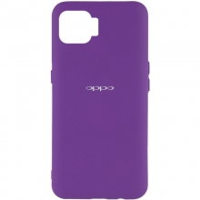 Чехол Silicone Cover My Color Full Protective (A) для Oppo A73 Фиолетовый - купить на Floy.com.ua